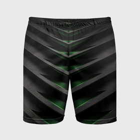 Мужские шорты спортивные с принтом Зеленые яркие  абстрактные вставки спортивный стиль в Санкт-Петербурге,  |  | Тематика изображения на принте: 