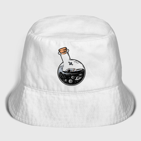 Мужская панама хлопок с принтом Космос в колбе в Ухте,  |  | 