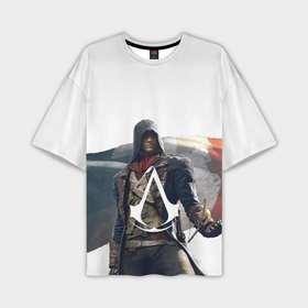 Мужская футболка oversize 3D с принтом Французская революция Assassins в Петрозаводске,  |  | Тематика изображения на принте: 