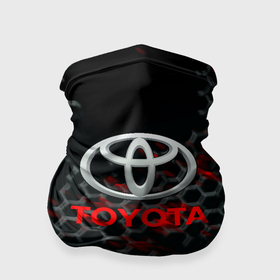Бандана-труба 3D с принтом Toyota краски броня в Екатеринбурге, 100% полиэстер, ткань с особыми свойствами — Activecool | плотность 150‒180 г/м2; хорошо тянется, но сохраняет форму | Тематика изображения на принте: 
