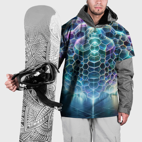 Накидка на куртку 3D с принтом Пузыри , 100% полиэстер |  | 
