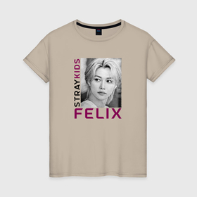 Женская футболка хлопок с принтом Felix funart , 100% хлопок | прямой крой, круглый вырез горловины, длина до линии бедер, слегка спущенное плечо | 