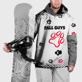 Накидка на куртку 3D с принтом Fall Guys kids game pattern в Екатеринбурге, 100% полиэстер |  | Тематика изображения на принте: 