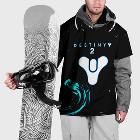 Накидка на куртку 3D с принтом Destiny space color game в Петрозаводске, 100% полиэстер |  | Тематика изображения на принте: 