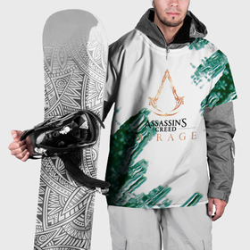 Накидка на куртку 3D с принтом Assasins creed mirage game pattern в Екатеринбурге, 100% полиэстер |  | Тематика изображения на принте: 