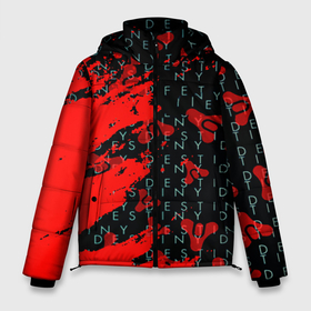 Мужская зимняя куртка 3D с принтом Destiny краски надписи текстура , верх — 100% полиэстер; подкладка — 100% полиэстер; утеплитель — 100% полиэстер | длина ниже бедра, свободный силуэт Оверсайз. Есть воротник-стойка, отстегивающийся капюшон и ветрозащитная планка. 

Боковые карманы с листочкой на кнопках и внутренний карман на молнии. | Тематика изображения на принте: 