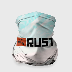 Бандана-труба 3D с принтом Rust game текстура в Курске, 100% полиэстер, ткань с особыми свойствами — Activecool | плотность 150‒180 г/м2; хорошо тянется, но сохраняет форму | 