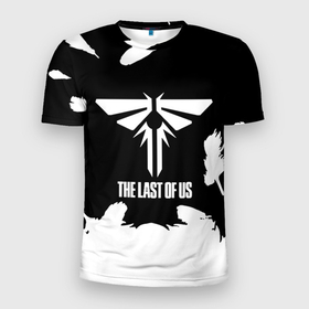 Мужская футболка 3D Slim с принтом The Last of Us цикады перо в Кировске, 100% полиэстер с улучшенными характеристиками | приталенный силуэт, круглая горловина, широкие плечи, сужается к линии бедра | 
