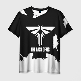 Мужская футболка 3D с принтом The Last of Us цикады перо в Новосибирске, 100% полиэфир | прямой крой, круглый вырез горловины, длина до линии бедер | 