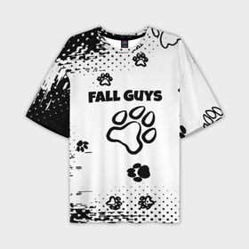 Мужская футболка oversize 3D с принтом Fall Guys game в Петрозаводске,  |  | 