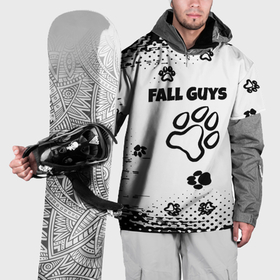 Накидка на куртку 3D с принтом Fall Guys game в Петрозаводске, 100% полиэстер |  | 
