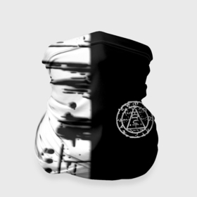 Бандана-труба 3D с принтом Silent hill краски текстура гейм в Кировске, 100% полиэстер, ткань с особыми свойствами — Activecool | плотность 150‒180 г/м2; хорошо тянется, но сохраняет форму | 