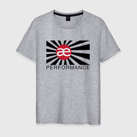 Мужская футболка хлопок с принтом AE Performace Paul Walker в Курске, 100% хлопок | прямой крой, круглый вырез горловины, длина до линии бедер, слегка спущенное плечо. | 