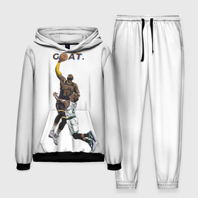 Мужской костюм с толстовкой 3D с принтом Goat 23   LeBron James в Курске,  |  | Тематика изображения на принте: 