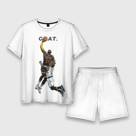 Мужской костюм с шортами 3D с принтом Goat 23   LeBron James ,  |  | 