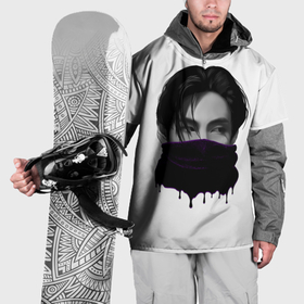 Накидка на куртку 3D с принтом Тэхен бтс bts kim taehyung в Тюмени, 100% полиэстер |  | 