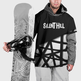 Накидка на куртку 3D с принтом Silent Hill геометрия в Курске, 100% полиэстер |  | 