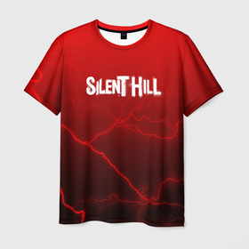 Мужская футболка 3D с принтом Silent Hill storm abstraction в Тюмени, 100% полиэфир | прямой крой, круглый вырез горловины, длина до линии бедер | 