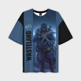 Мужская футболка oversize 3D с принтом Wasteland в Петрозаводске,  |  | Тематика изображения на принте: 