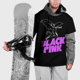 Накидка на куртку 3D с принтом Black Pink   Sabbath в Белгороде, 100% полиэстер |  | 