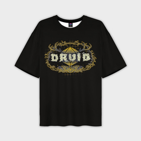 Мужская футболка oversize 3D с принтом Druid   DnD в Новосибирске,  |  | 