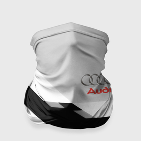 Бандана-труба 3D с принтом Audi sport geometry black в Белгороде, 100% полиэстер, ткань с особыми свойствами — Activecool | плотность 150‒180 г/м2; хорошо тянется, но сохраняет форму | Тематика изображения на принте: 