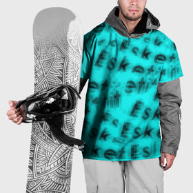 Накидка на куртку 3D с принтом Esketit Lil Pump blur , 100% полиэстер |  | 