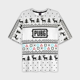 Мужская футболка oversize 3D с принтом PUBG игровой свитер с оленями в Белгороде,  |  | 