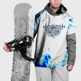 Накидка на куртку 3D с принтом Horizon Zero Dawn кровь роботов в Кировске, 100% полиэстер |  | Тематика изображения на принте: 
