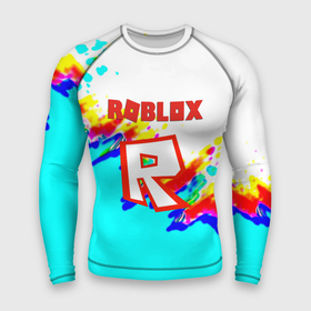 Мужской рашгард 3D с принтом Roblox true color в Кировске,  |  | 