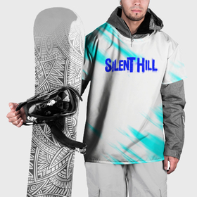 Накидка на куртку 3D с принтом Silent hill краски в Курске, 100% полиэстер |  | 