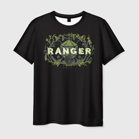 Мужская футболка 3D с принтом Ranger   DnD , 100% полиэфир | прямой крой, круглый вырез горловины, длина до линии бедер | 