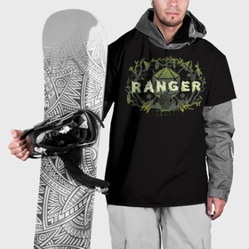 Накидка на куртку 3D с принтом Ranger   DnD в Екатеринбурге, 100% полиэстер |  | 