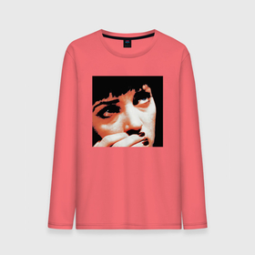 Мужской лонгслив хлопок с принтом Это не слезы в городе Новоалтайск, 100% хлопок |  | 