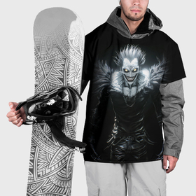 Накидка на куртку 3D с принтом Ryuk   Тетрадь смерти , 100% полиэстер |  | Тематика изображения на принте: 