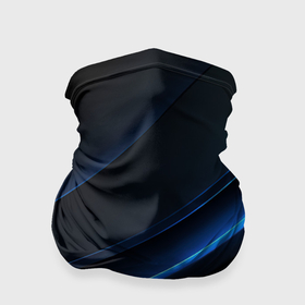 Бандана-труба 3D с принтом Темно синий абстрактный фон абстракция в Кировске, 100% полиэстер, ткань с особыми свойствами — Activecool | плотность 150‒180 г/м2; хорошо тянется, но сохраняет форму | 
