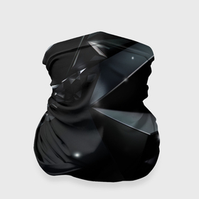 Бандана-труба 3D с принтом Black luxury  abstract в Екатеринбурге, 100% полиэстер, ткань с особыми свойствами — Activecool | плотность 150‒180 г/м2; хорошо тянется, но сохраняет форму | 
