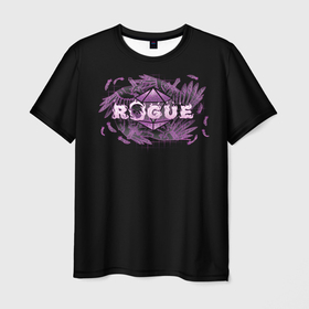 Мужская футболка 3D с принтом Rogue   DnD в Курске, 100% полиэфир | прямой крой, круглый вырез горловины, длина до линии бедер | 