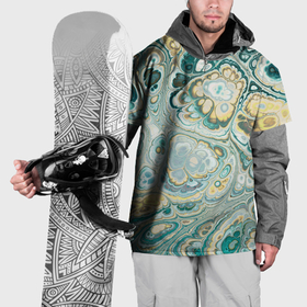 Накидка на куртку 3D с принтом Абстрактный разноцветный узор в Екатеринбурге, 100% полиэстер |  | 