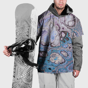 Накидка на куртку 3D с принтом Абстрактный узор в Курске, 100% полиэстер |  | 
