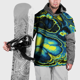 Накидка на куртку 3D с принтом Абстрактный узор в Курске, 100% полиэстер |  | 