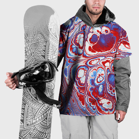 Накидка на куртку 3D с принтом Абстрактный разноцветный паттерн в Екатеринбурге, 100% полиэстер |  | 