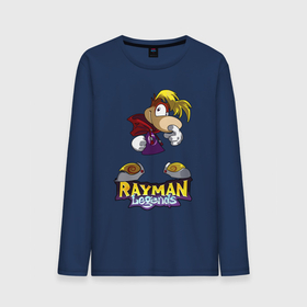 Мужской лонгслив хлопок с принтом Rayman   legends , 100% хлопок |  | 