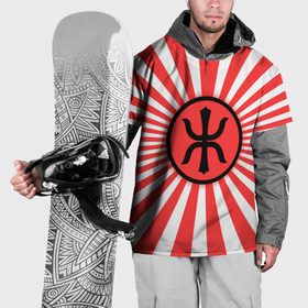 Накидка на куртку 3D с принтом Red Alert: Империя Восходящего Солнца в Кировске, 100% полиэстер |  | 