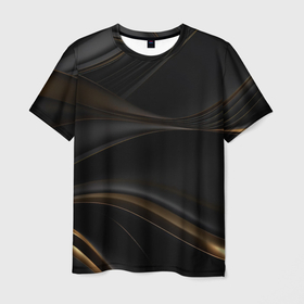 Мужская футболка 3D с принтом Золотой код в Кировске, 100% полиэфир | прямой крой, круглый вырез горловины, длина до линии бедер | Тематика изображения на принте: 