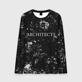 Мужской лонгслив 3D с принтом Architects black ice в Екатеринбурге, 100% полиэстер | длинные рукава, круглый вырез горловины, полуприлегающий силуэт | Тематика изображения на принте: 