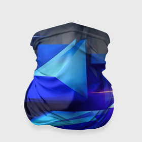 Бандана-труба 3D с принтом Black  blue  background   abstract в Курске, 100% полиэстер, ткань с особыми свойствами — Activecool | плотность 150‒180 г/м2; хорошо тянется, но сохраняет форму | 