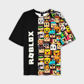 Мужская футболка oversize 3D с принтом Roblox   game ,  |  | dalle | roblox | далли | игра | лего | нейросеть | роблокс