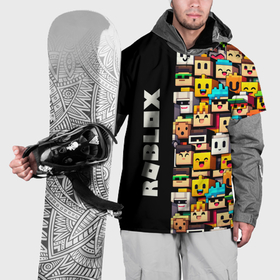 Накидка на куртку 3D с принтом Roblox   game , 100% полиэстер |  | dalle | roblox | далли | игра | лего | нейросеть | роблокс