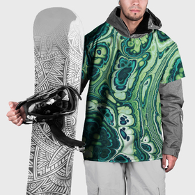 Накидка на куртку 3D с принтом Абстрактный разноцветный узор в Белгороде, 100% полиэстер |  | 